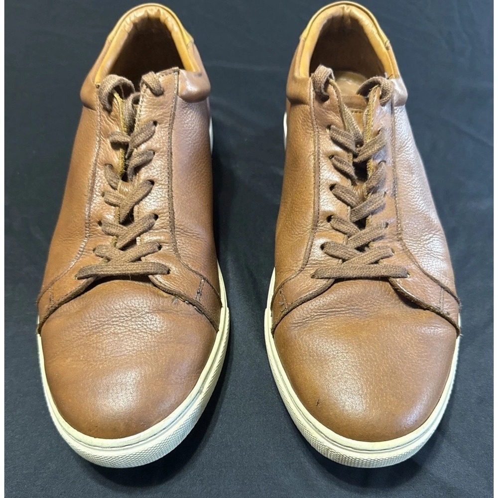 Allen Edmonds Porter City Derby Leather Sneaker 13B Walnut Brown Retails $249